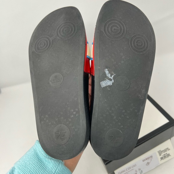 Gucci Rubber Slides size 36 Authentic - Picture 8 of 14